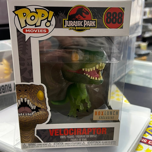 Velociraptor (Jurassic Park)- Funko Pop! #888 (BoxLunch Exclusive)