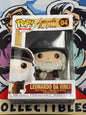 Leonardo Da Vinci (Artists)- Funko Pop! #04 (Box Damage/Shelf Wear)