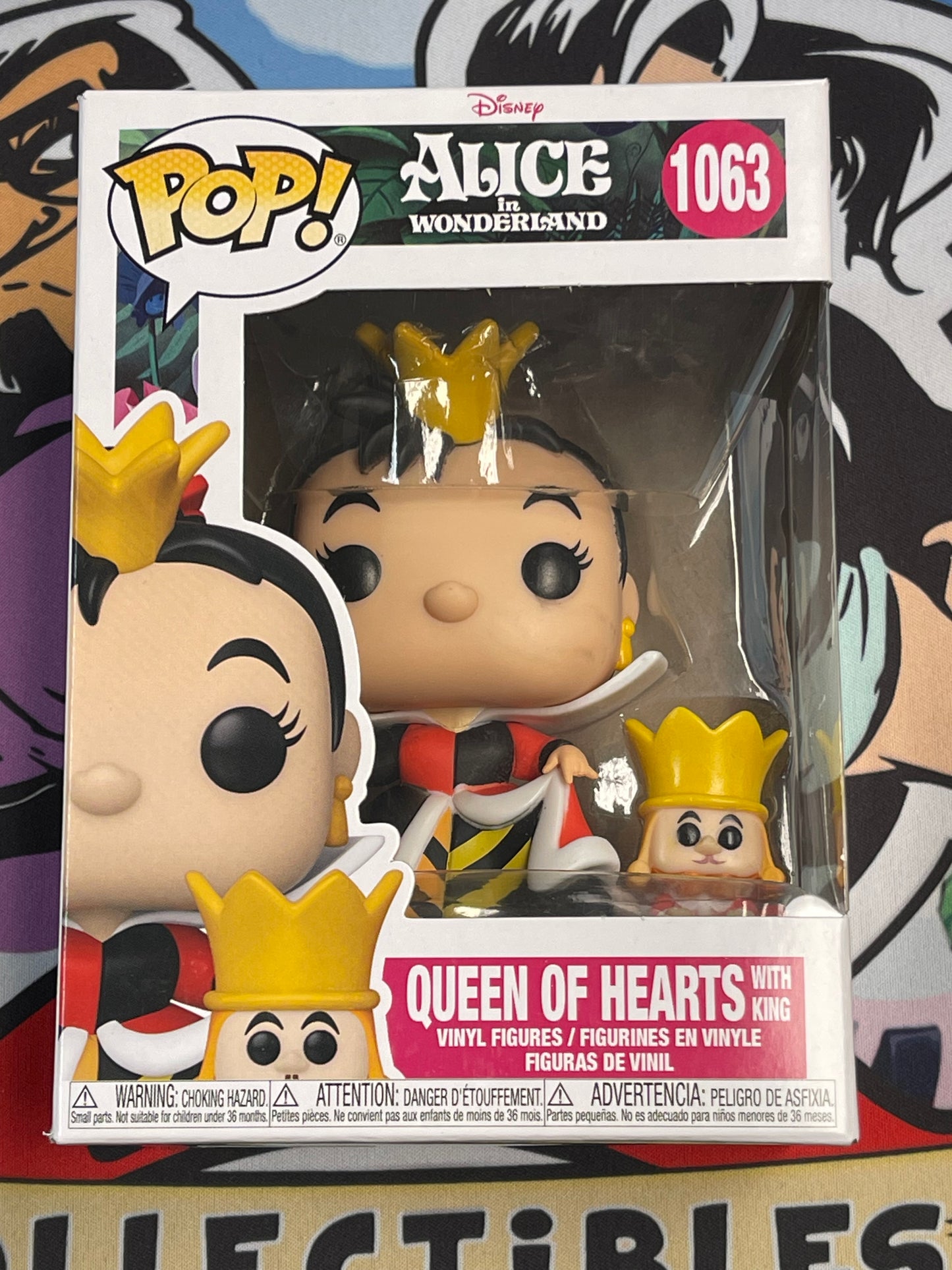 Queen of Hearts w/ King (Alice in Wonderland)- Funko Pop! #1063