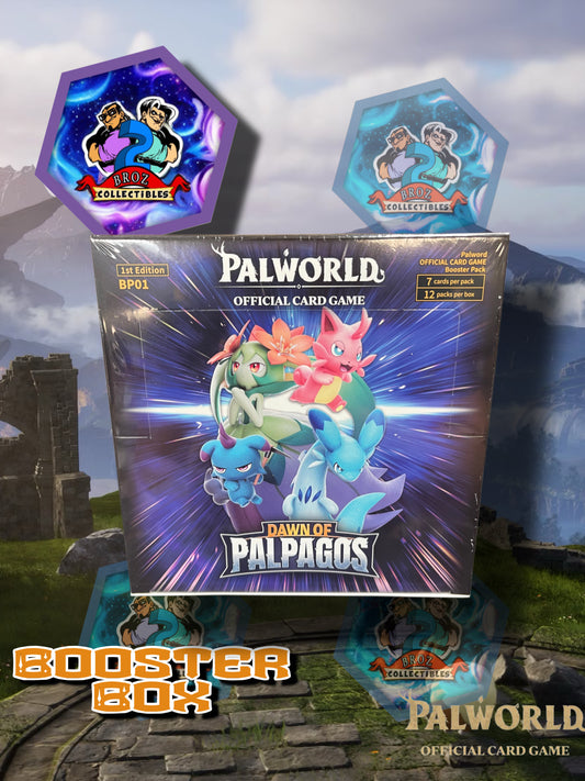 Palworld Official Card Game: Dawn of Palpagos Booster Box (BP01- First Edition)(English)