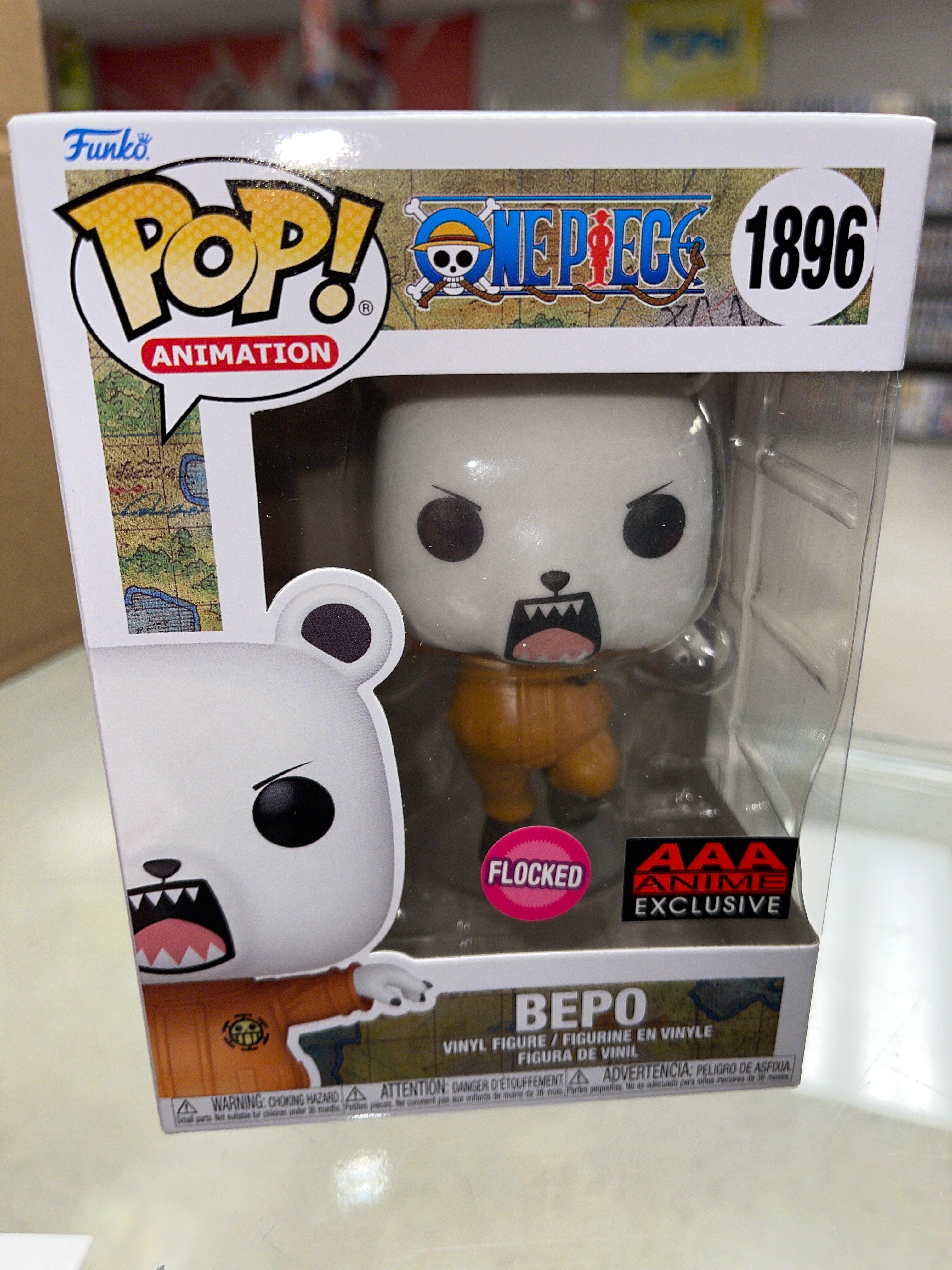 Bepo (One Piece)- Funko Pop! #1896 (AAA Anime) – 2brozcollectibles
