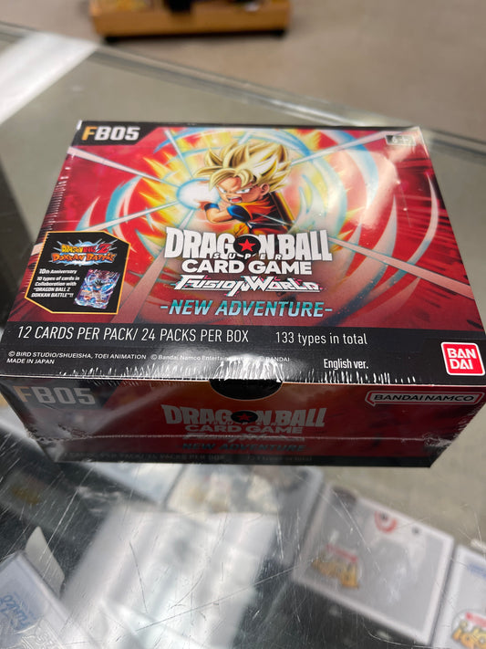 Dragonball Super Card Game: Fusion World- New Adventure Booster Box (FB-05)(English)