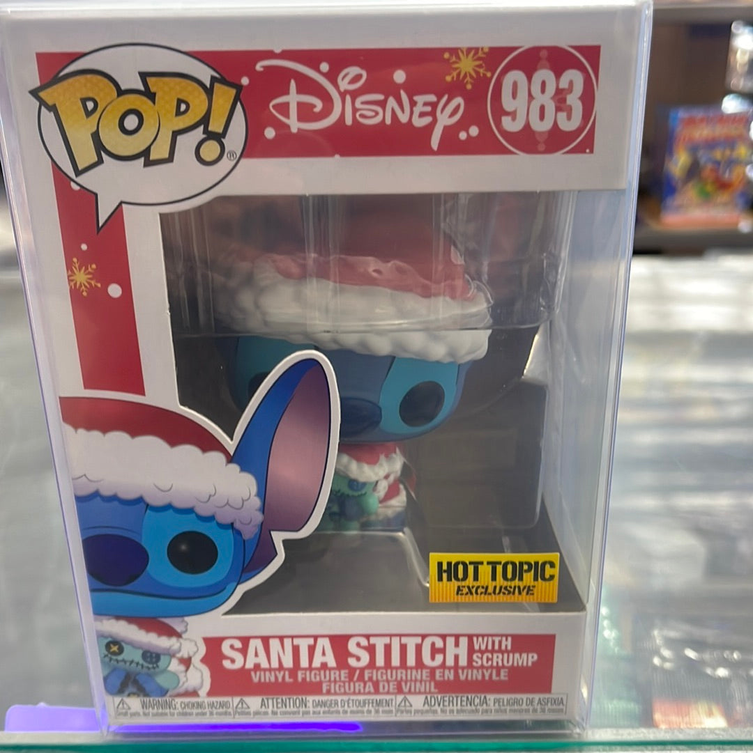 Santa Stitch w/ Scrump - Pop! #983