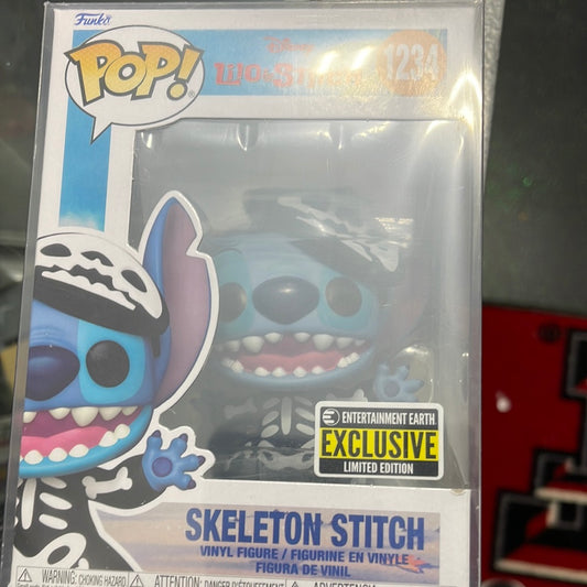 Skeleton Stitch (Lilo & Stitch) - Funko Pop! #1234 (Entertainment Earth Exclusive)