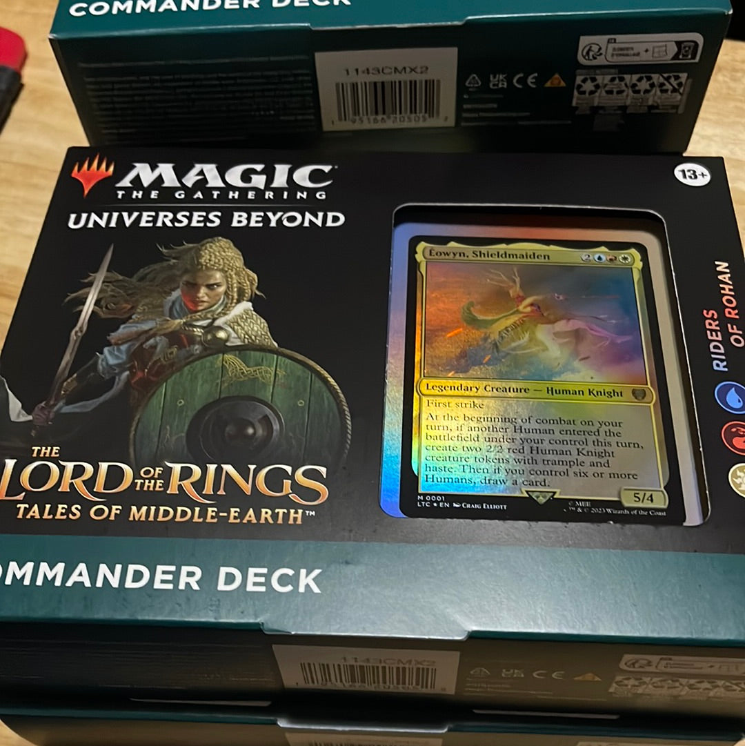 Magic the Gathering: Lord of the Rings- Tales of Middle Earth Commander Deck