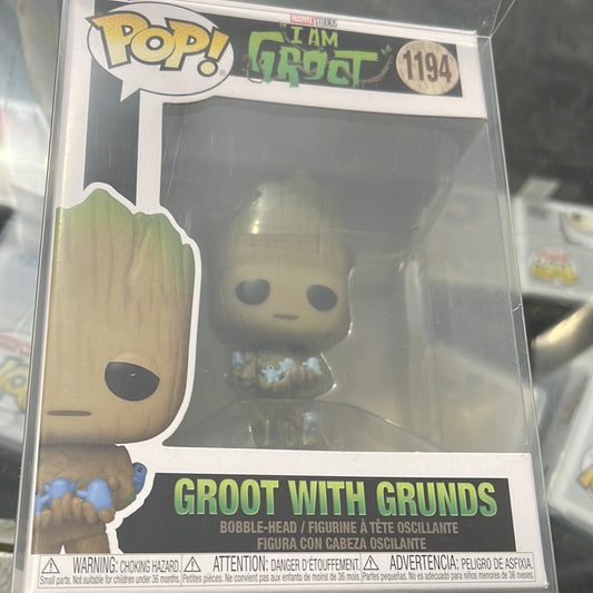 Groot w/ Grounds (I Am Groot)- Funko Pop! #1194