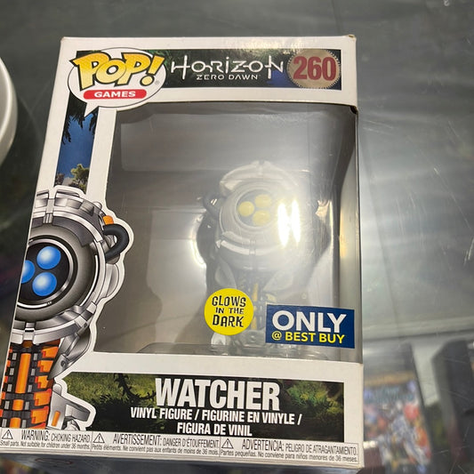 Watcher (Horizon Zero Dawn)-Funko Pop! #260 (Best Buy Exclusive)(Box Damage/Shelf Wear)
