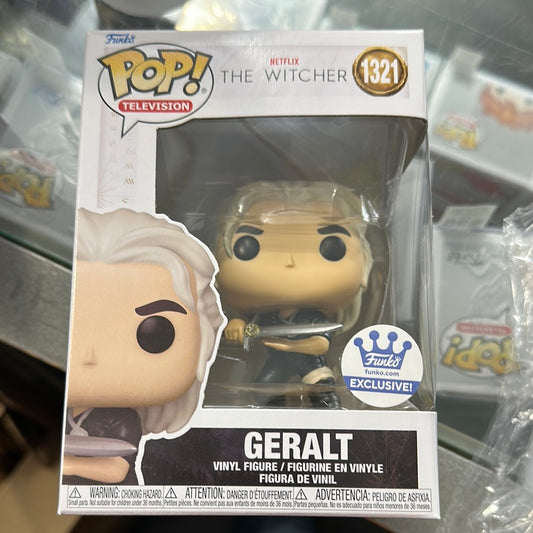 Geralt (The Witcher)- Funko Pop!  #1321 (Funko Exclusive)