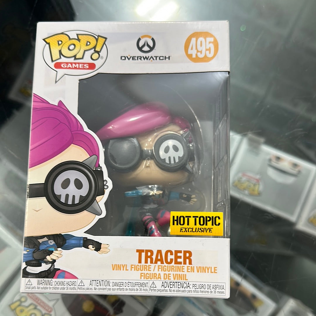 Tracer (Overwatch)- Funko Pop!  #495 (HotTopic Exclusive)