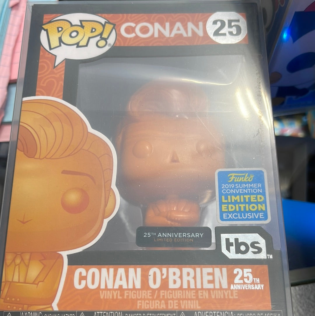 Conan O’Brien (25th Anniversary)- Funko Pop! #25 (2019 Summer Convention)