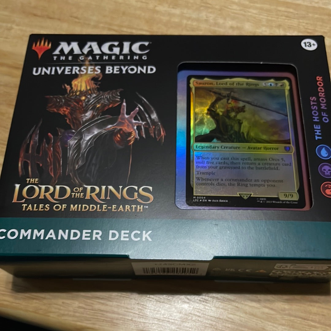 Magic the Gathering: Lord of the Rings- Tales of Middle Earth Commander Deck