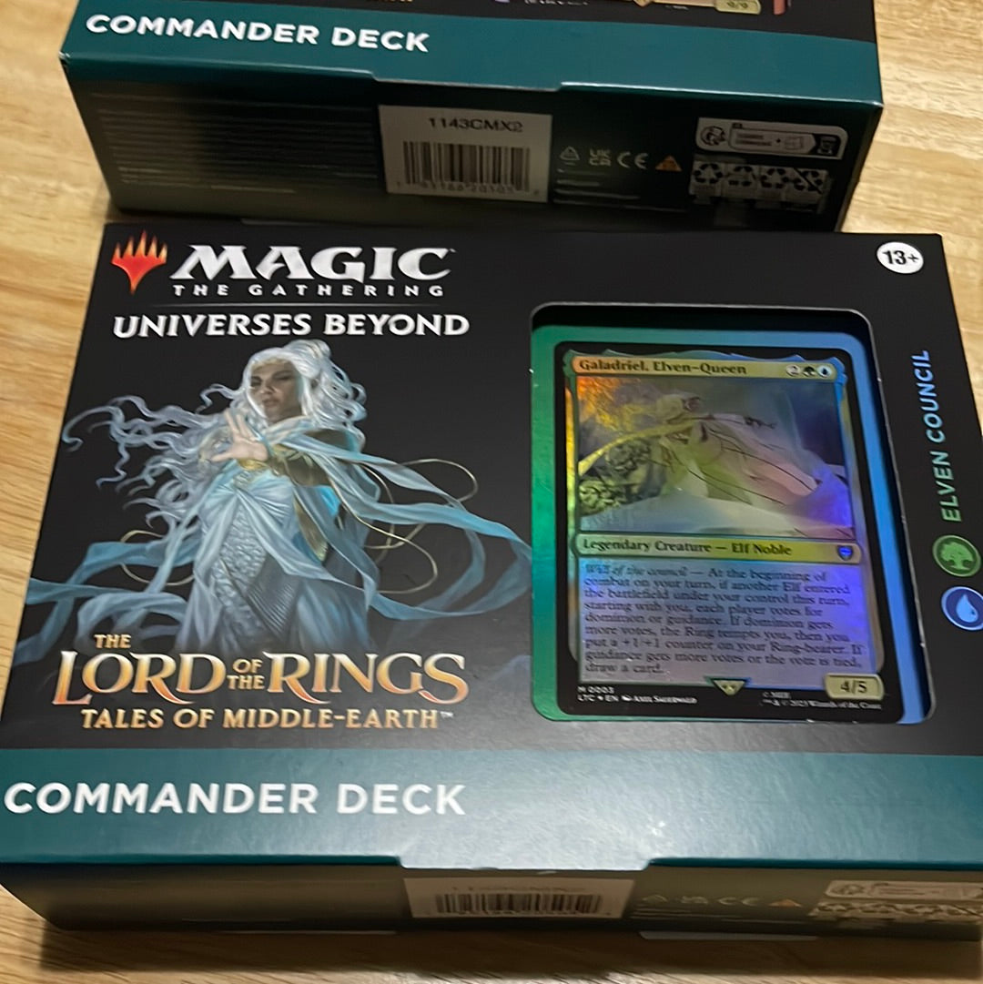 Magic the Gathering: Lord of the Rings- Tales of Middle Earth Commander Deck