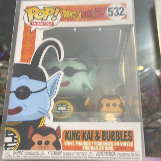 King Kai & Bubbles (DragonBall Z) - Funko Pop! #532