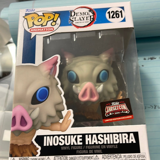Inosuke Hashibira (Demon Slayer) -Funko Pop! #1261 (2023 Target Con)