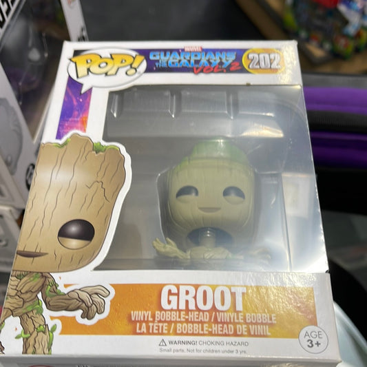 Groot (Guardians of the Galaxy)- Funko Pop! #202