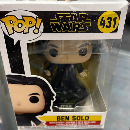 Ben Solo (Star Wars)-Funko Pop! #431 (Box Damage/Shelf Wear)
