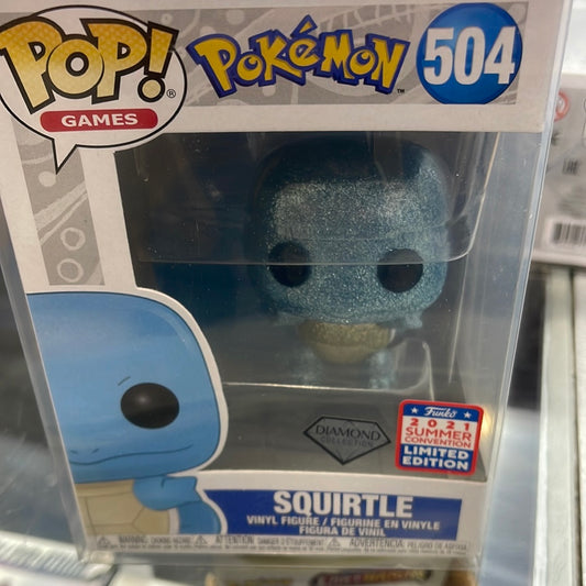 Squirtle (Pokemon)-Funko Pop! #504 (2021 Summer Convention)