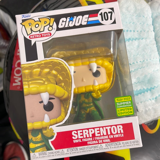 Serpentor (G.I. Joe) -Funko Pop! #107 (2022 Summer Convention)
