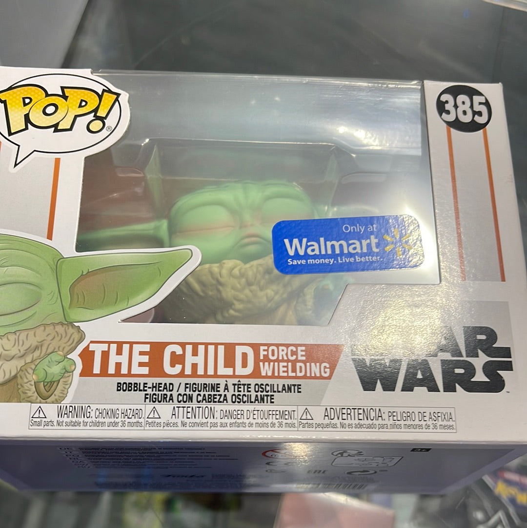 The Child (Force Wielding) (Star Wars) - Funko Pop! #385 (Walmart Exclusive)