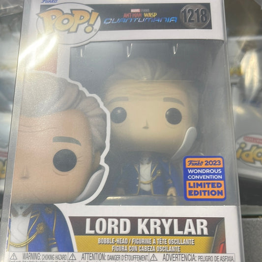 Lord Krylar (Ant-man & Wasp: Quantumania)- Funko Pop! #1218 (2023 Wondrous Convention)