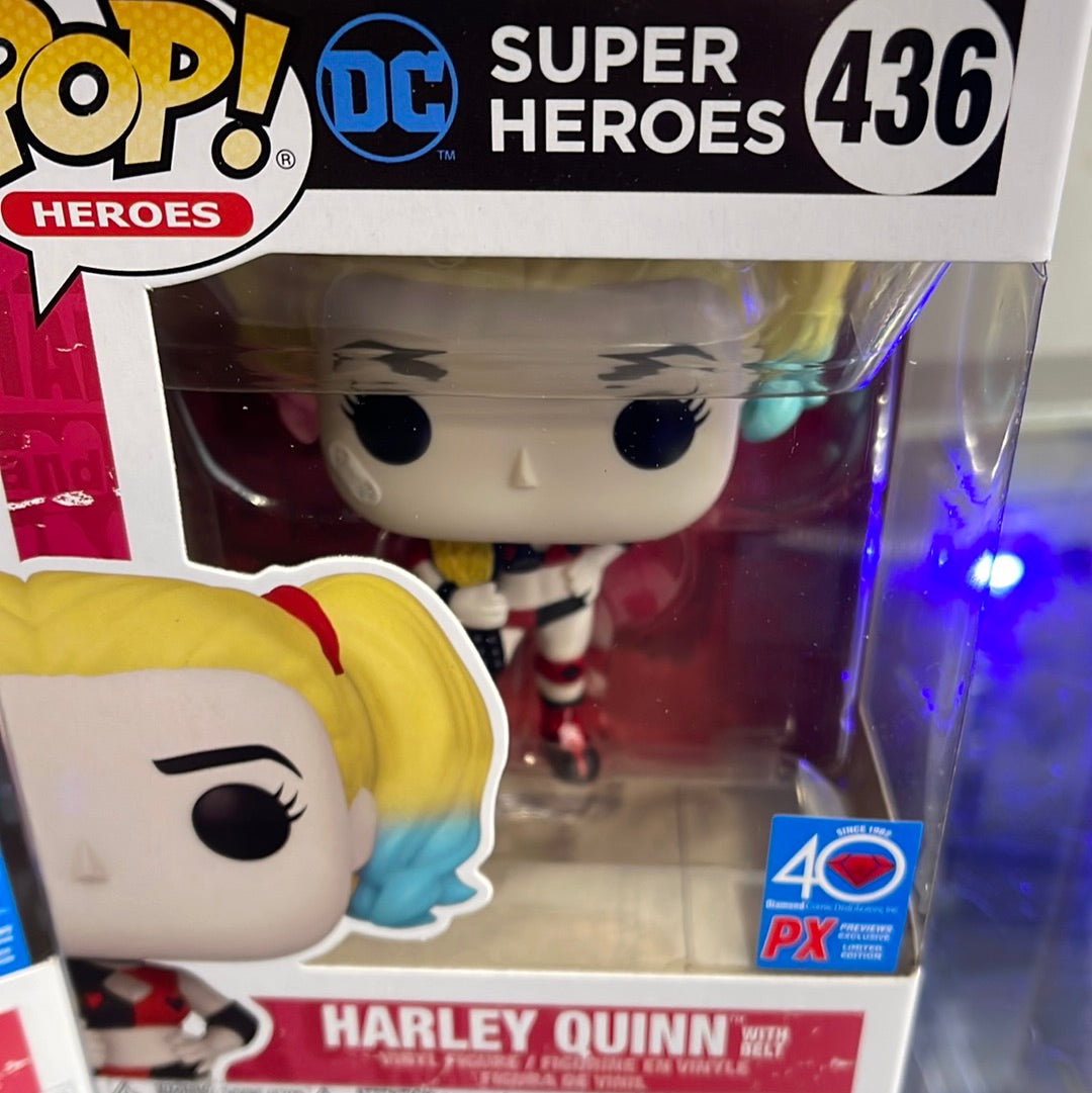 Harley Quinn w/ Belt-Pop! #436
