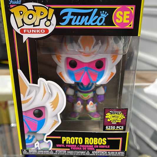 Proto Robos (Blacklight)- Funko Pop! SE (2022 Fundays- 6250pcs)