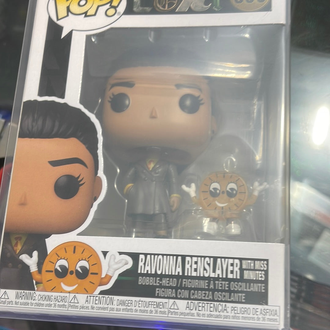 Ravonna Renslayer (w/Miss Minutes)(Loki)- Funko Pop! #899