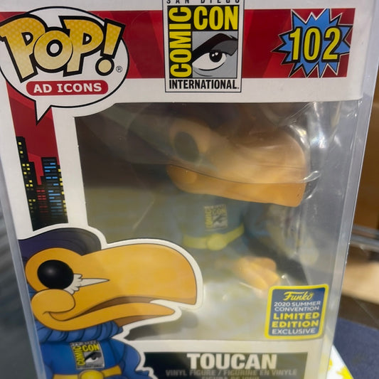 Toucan (Ad Icons)-Funko Pop! #102 (2020 Summer Convention)