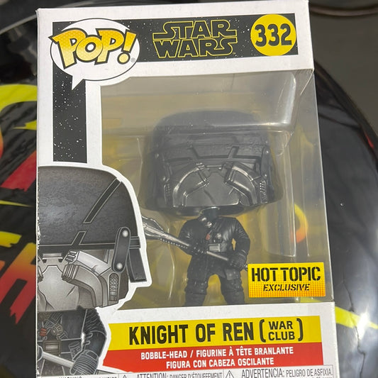 Knight of Ren (War Club) (Star Wars) - Funko Pop! #332 (HotTopic Exclusive)
