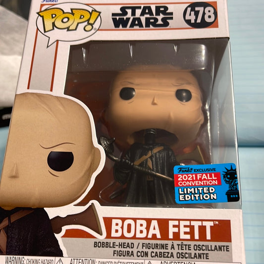 Boba Fett (Star Wars)- Funko Pop! #478 (2021 Fall Convention)