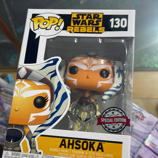Ahsoka (Star Wars)- Funko Pop! #130 (Special Edition)