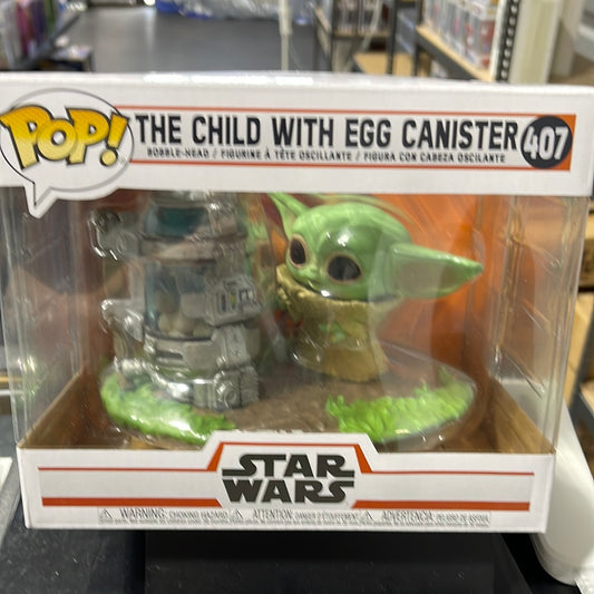 The Child w/ Egg Canister(Star Wars) -Funko Pop! (Deluxe) #407