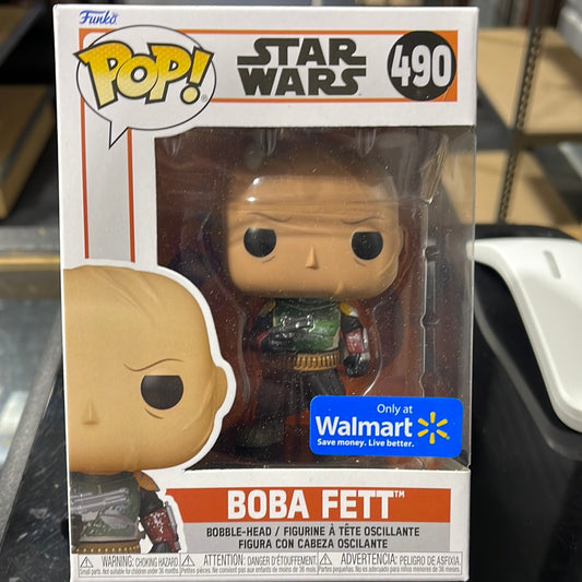 Boba Fett (Star Wars)- Funko Pop! #490 (Walmart Exclusive)