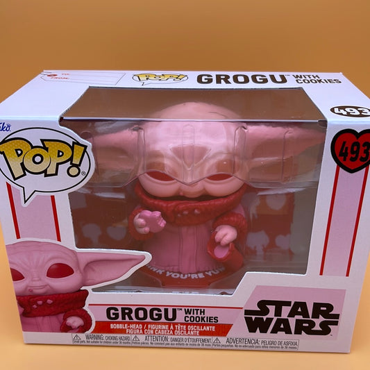 Grogu w/Cookies (Star Wars)-Funko Pop! #493