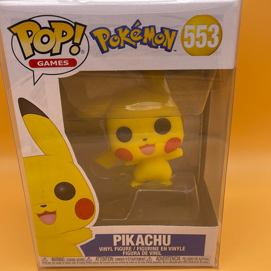 Pikachu (Pokemon)-Funko Pop! #553 (Box Damage/Shelf Wear)