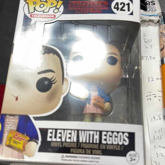 Eleven w/ Eggos - Pop! #421