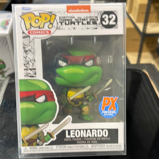 Leonardo (Teenage Mutant Ninja Turtles)- Funko Pop! #32 (PX Exclusive)