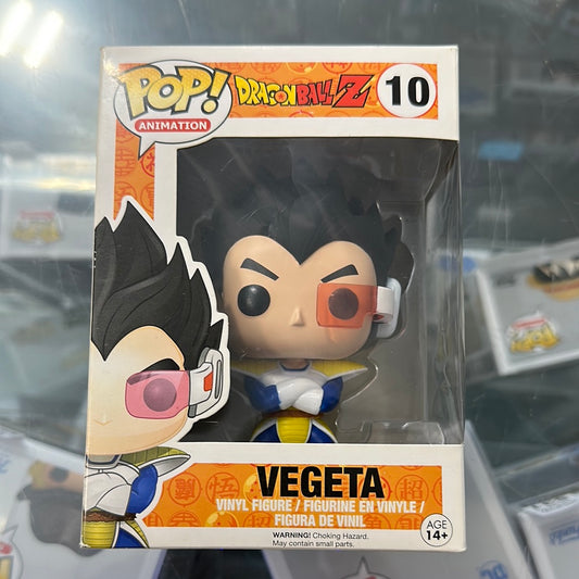 Vegeta (DragonBall Z) -Funko Pop! #10 (Box Damage/Shelf Wear)