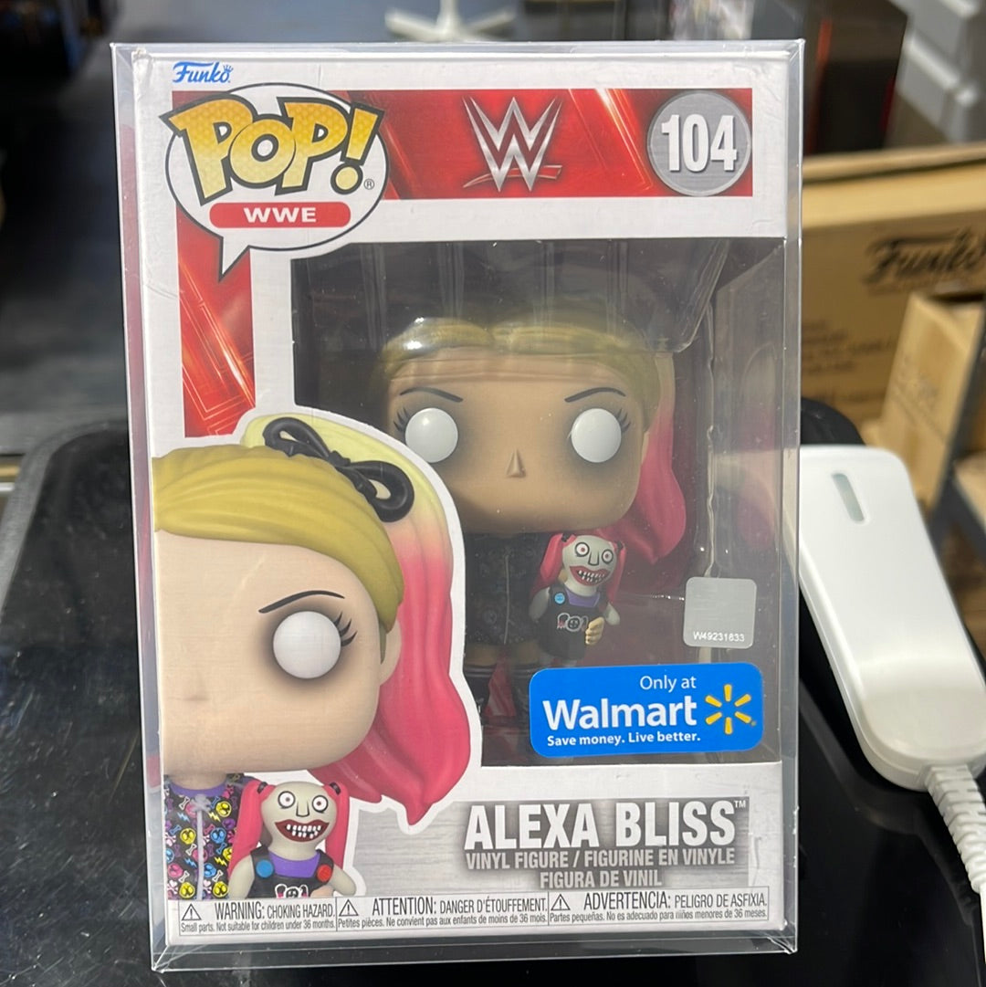 Alexa Bliss (WWE)-Funko Pop! #104 (Walmart Exclusive)
