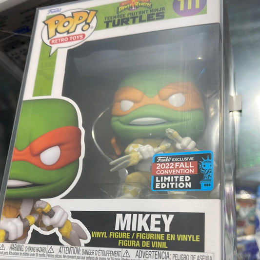 Mikey (TMNTxMMPR) - Funko Pop! #111 (2022 Fall Convention)