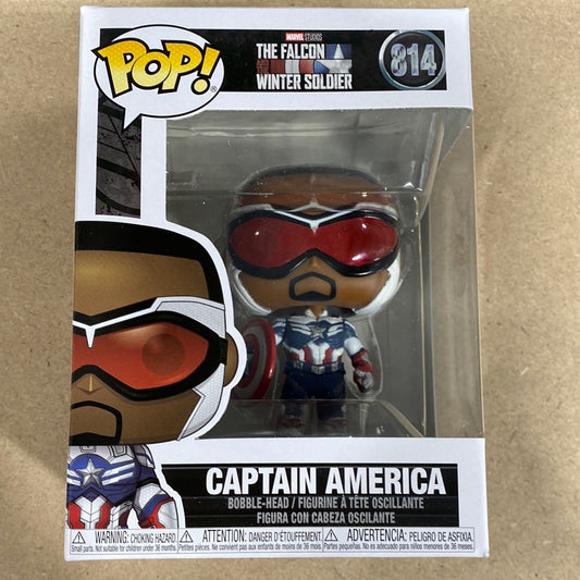 Captain America (Falcon and the Winter Soldier)-Funko Pop! #814