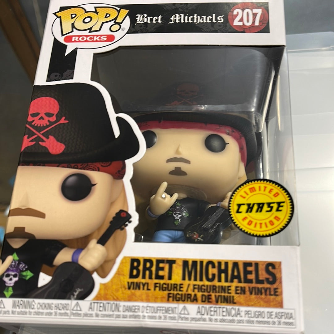Bret Michaels (Poison) - Funko Pop! #207 (Chase)