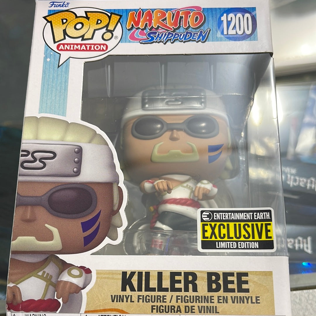 Killer Bee (Naruto Shippuden )- Funko Pop! #1200 (Entertainment Earth Exclusive)(Box Damage)