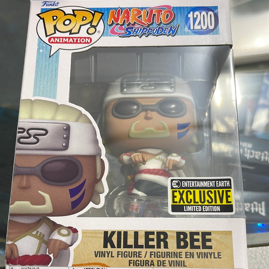 Killer Bee (Naruto Shippuden )- Funko Pop! #1200 (Entertainment Earth Exclusive)(Box Damage)