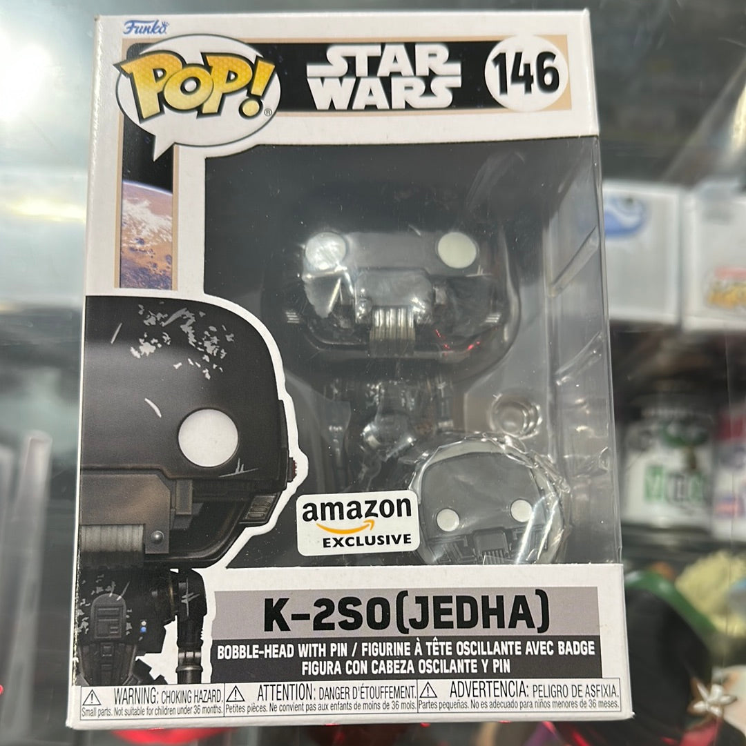 K-2SO (Jedha) (Star Wars)- Funko Pop! #146 (Amazon Exclusive)