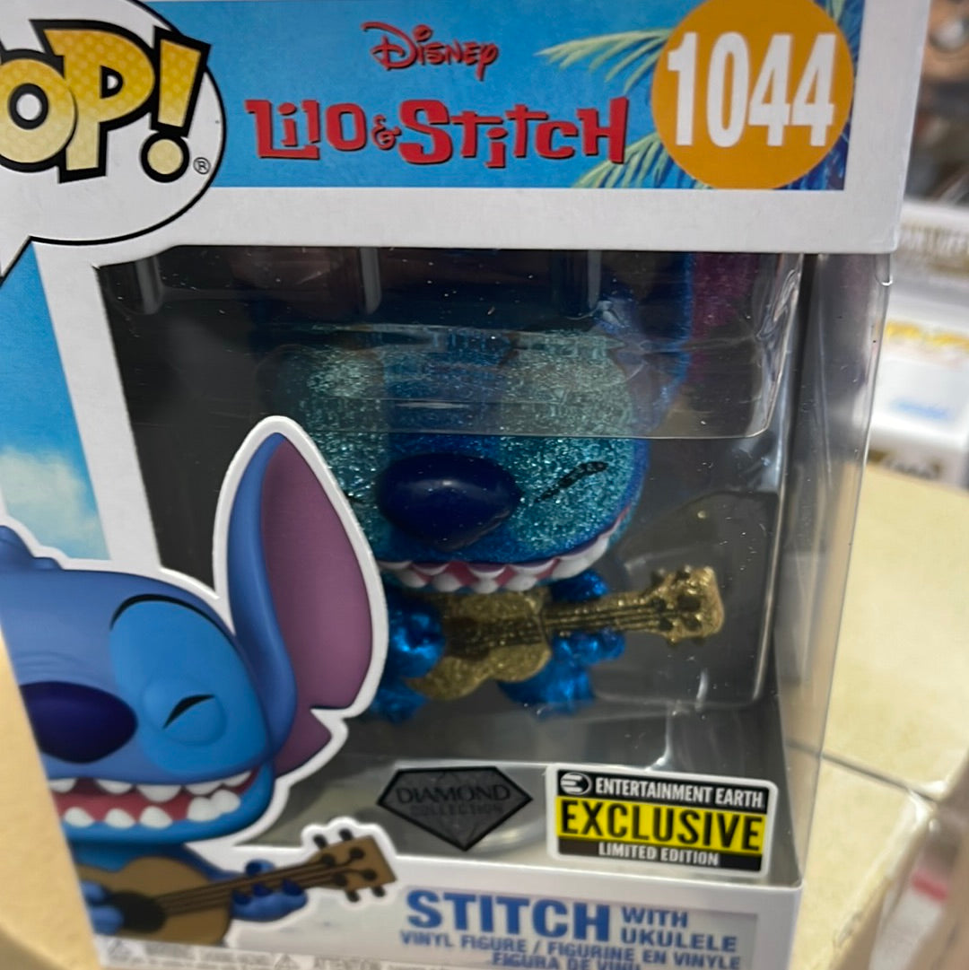 Stitch w/ Ukulele (Lilo & Stitch) - Funko Pop! #1044 (EE Exclusive)
