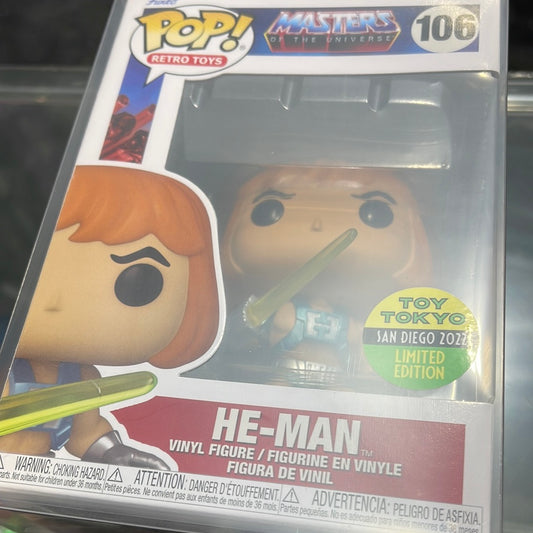 He-man (Masters of the Universe)-Funko Pop! #106 (2022 Toy Tokyo)