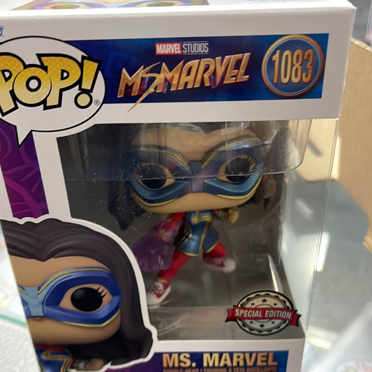 Ms. Marvel (Marvel)-Funko Pop! #1083 (Special Edition)